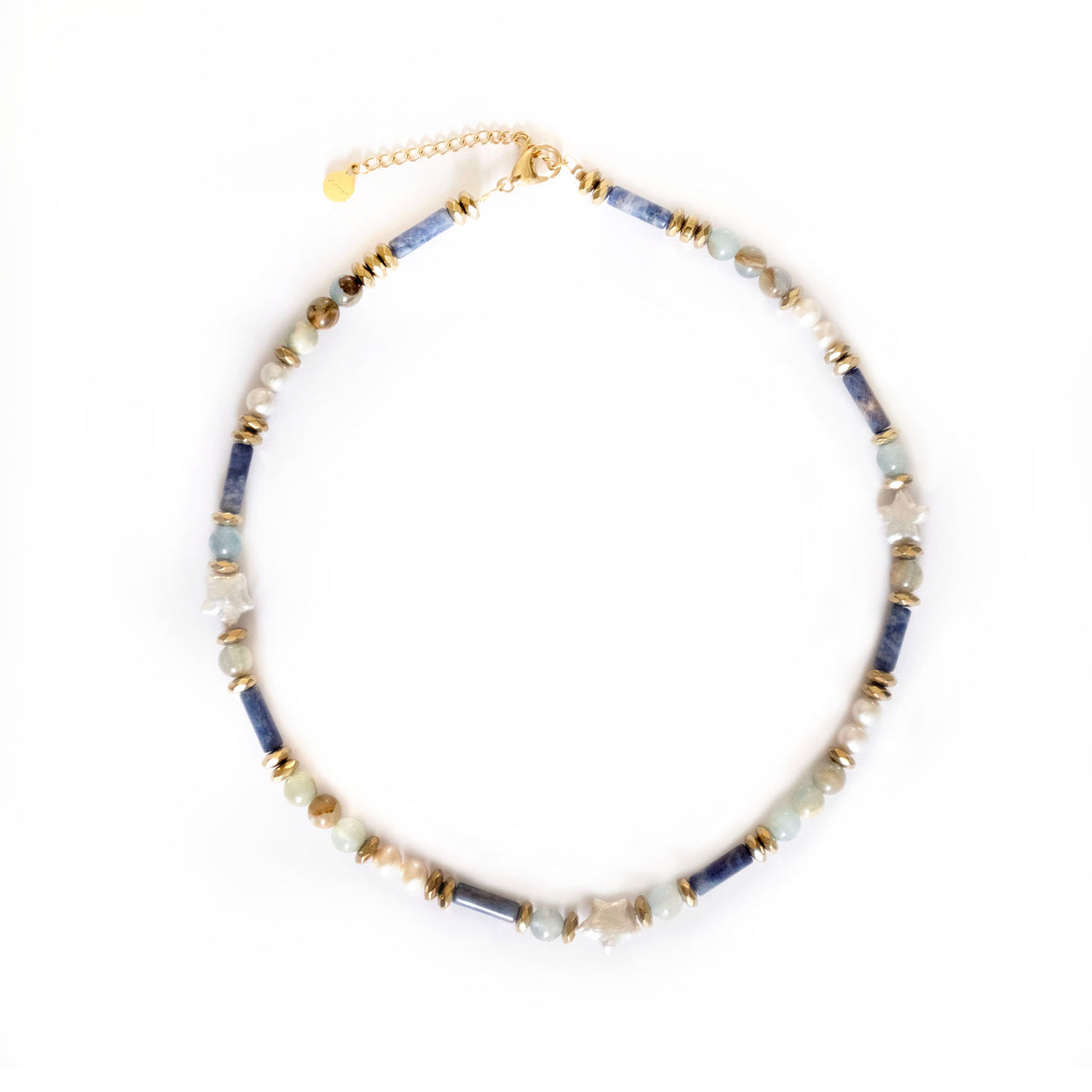 Midnight Star Beaded Necklace