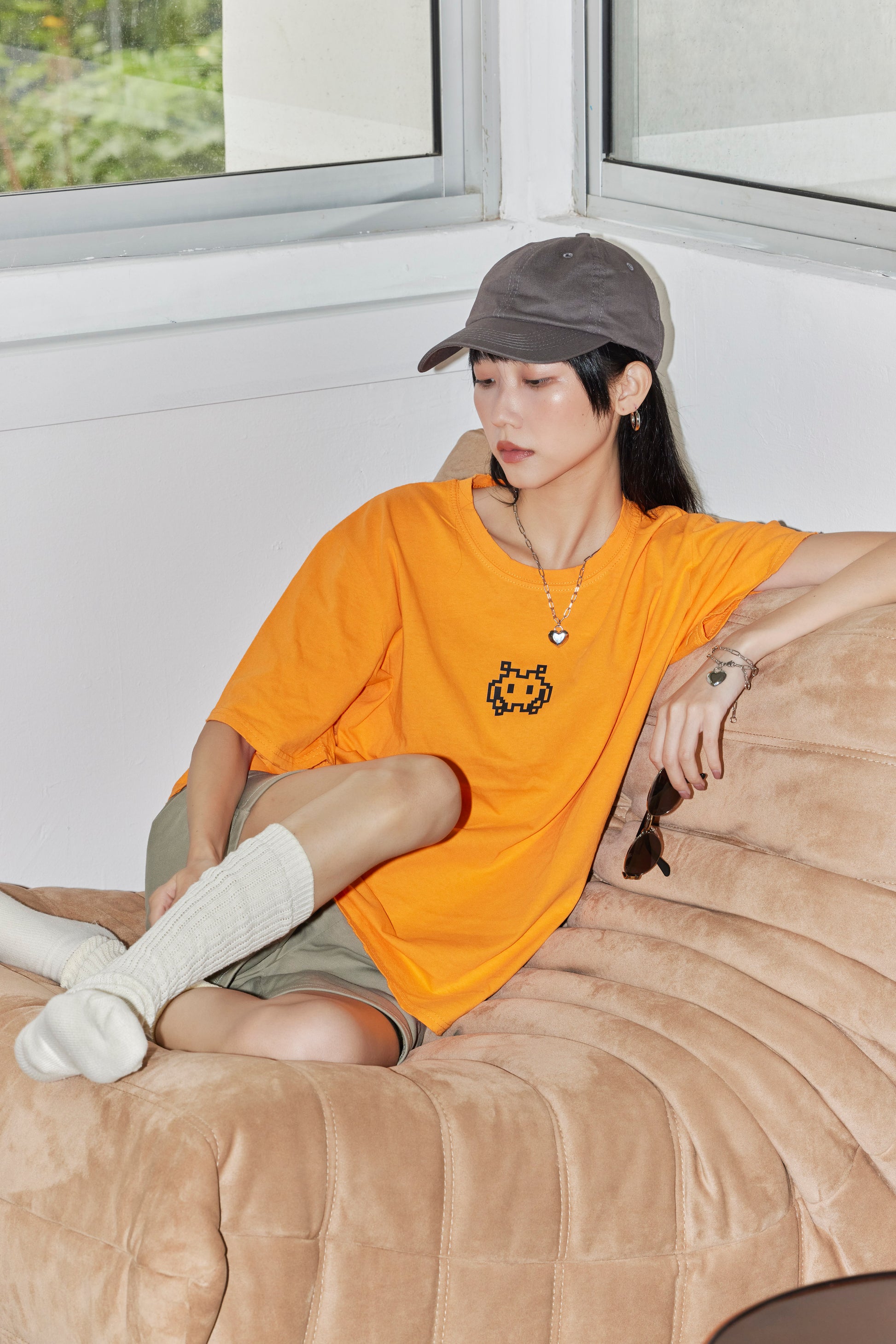Orange Monster Tee