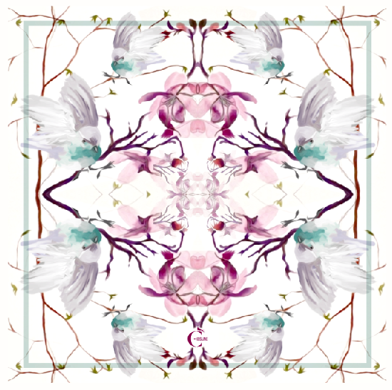 Chirping Birds Scarf - Chainless Brain