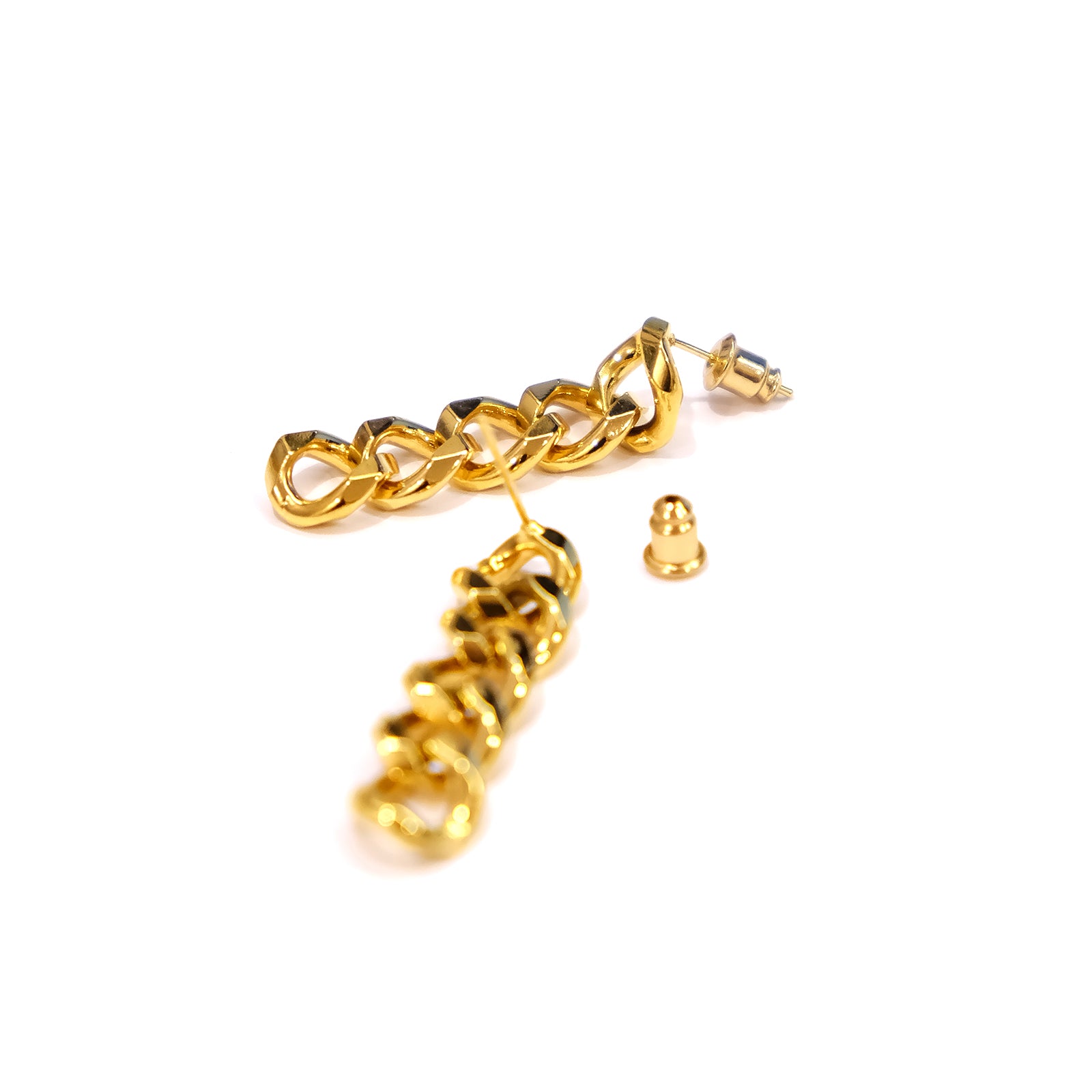 Cuban Gold Earrings - AELV.CO