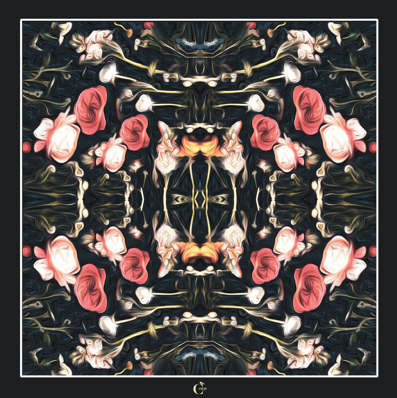 Black Force of Nature Scarf - Chainless Brain