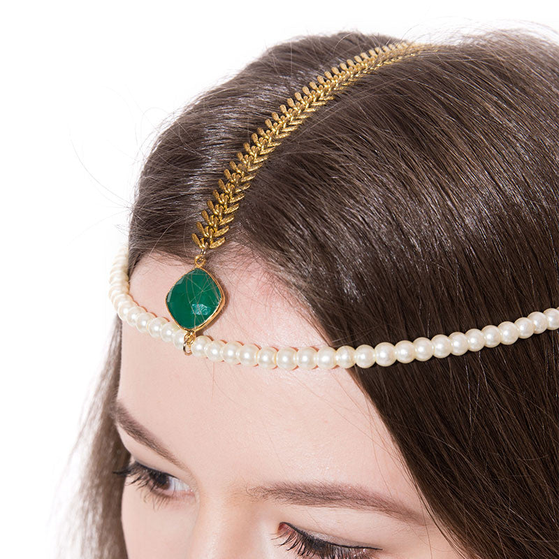 Chalcedony Headpiece - Chainless Brain