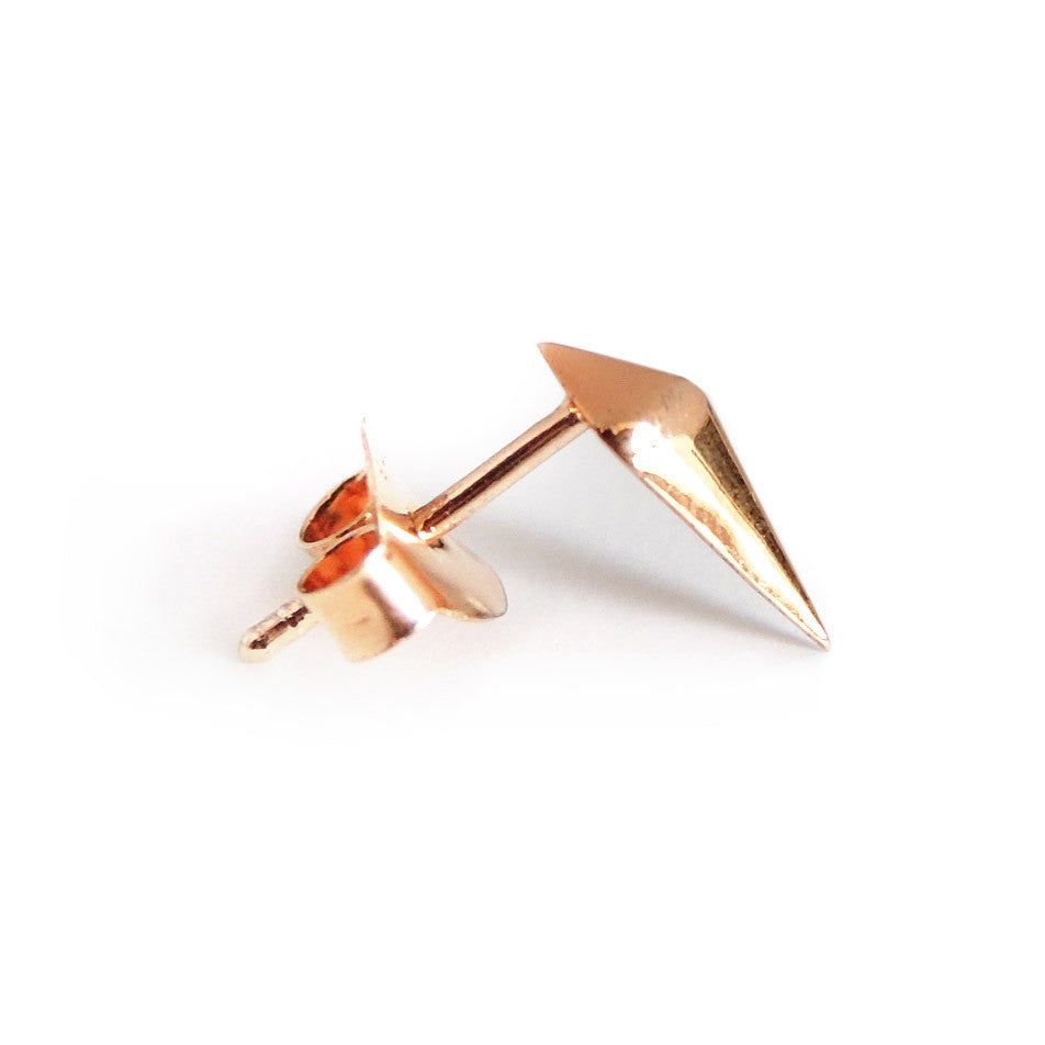 Diamond Studs (Rose Gold) - Chainless Brain