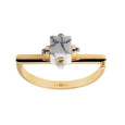 White Marble Cube Cuff - Chainless Brain