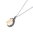 Pearl Necklace (Black Silver) - Chainless Brain