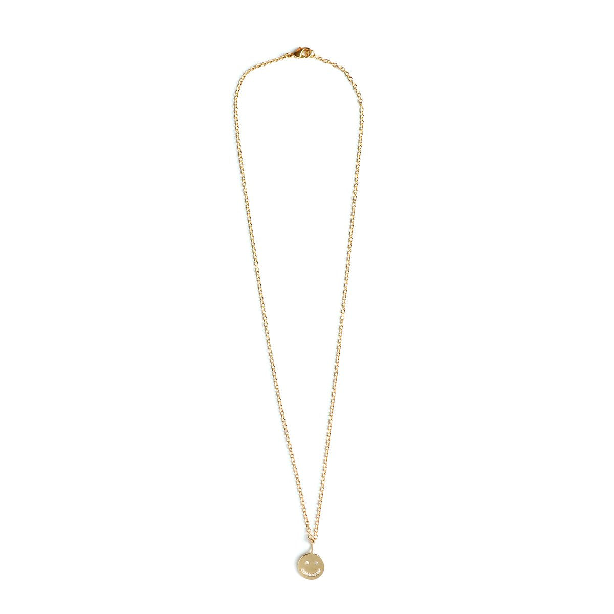 Smiling Face Necklace - Chainless Brain