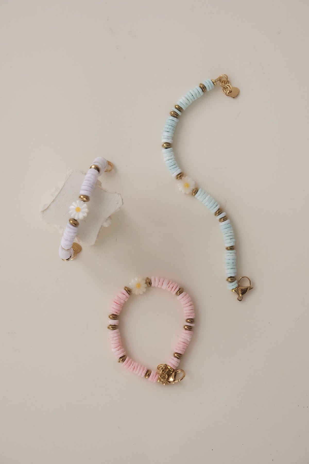 Daisy Himalaya Pink Shell Bracelet - AELV.CO