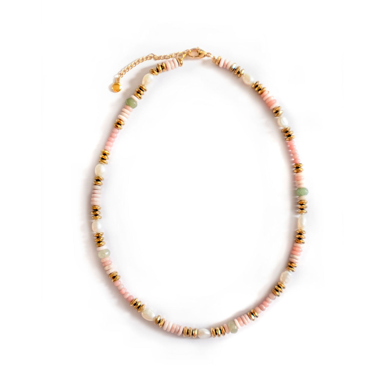 Pink Opal Necklace