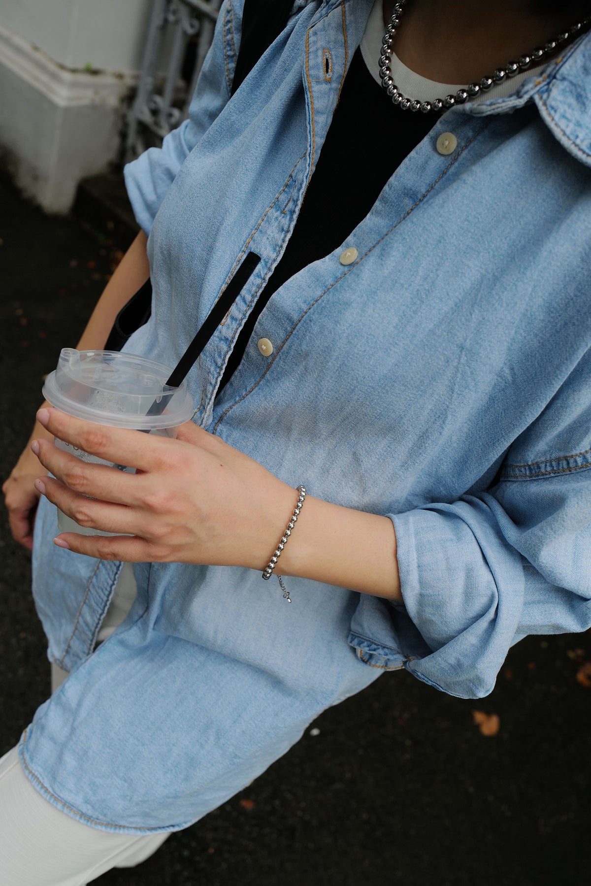 Mini Sphere Bracelet (Silver) - AELV.CO
