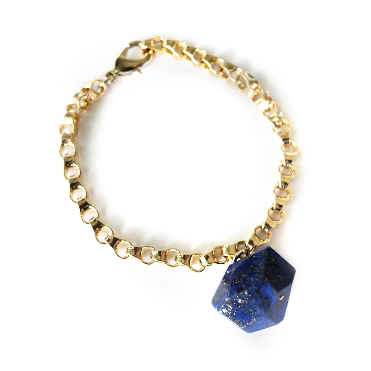 Dainty Lapis Lazuli Bracelet - Chainless Brain