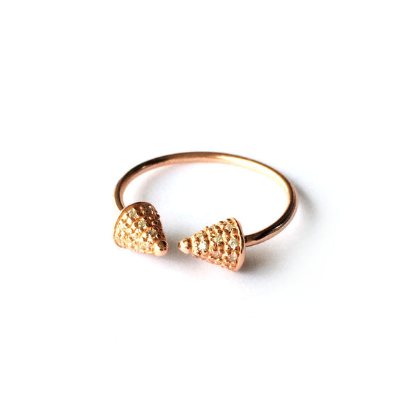 Spikey Studs Ring - Chainless Brain