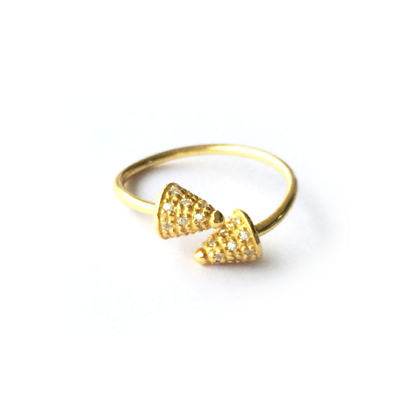 Spikey Studs Ring - Chainless Brain