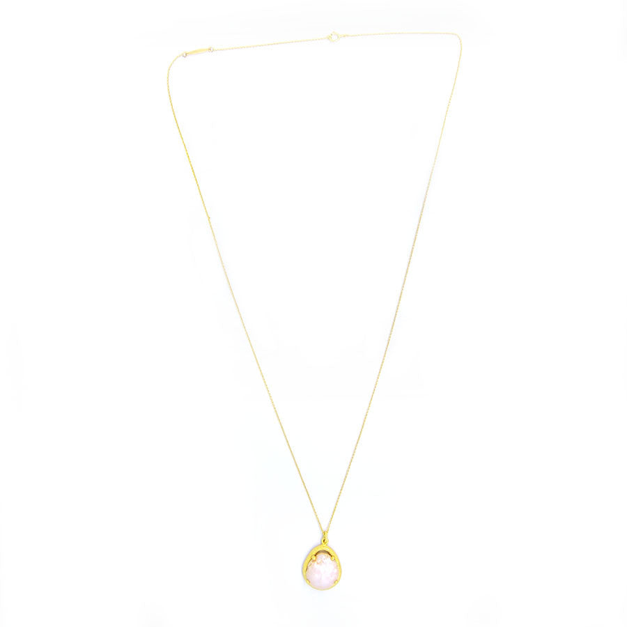 Pearl Necklace (Yellow Gold) - Chainless Brain