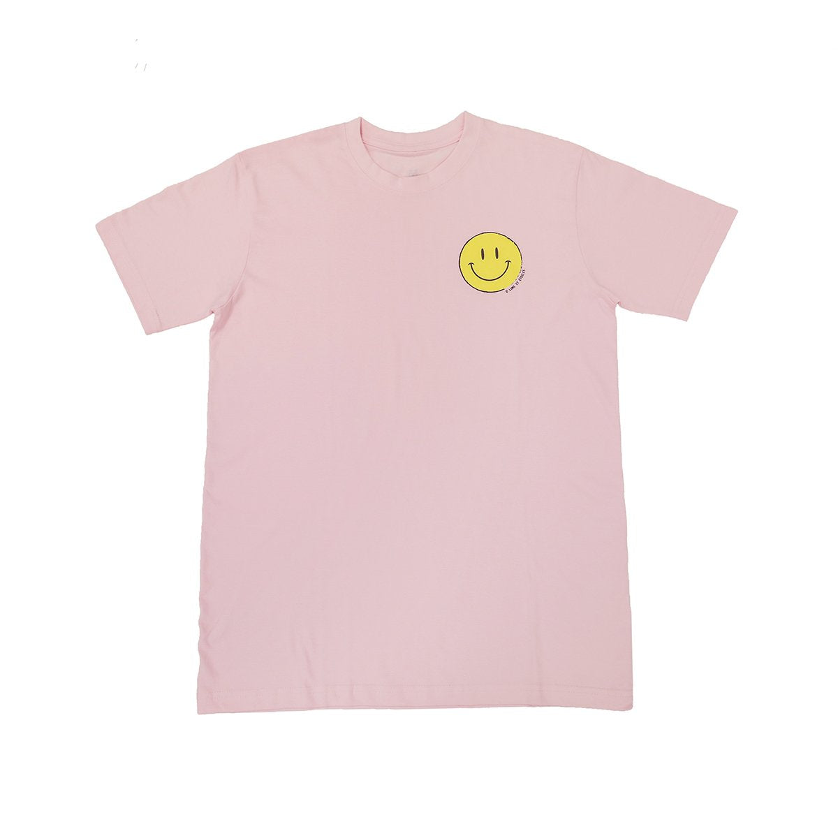Smiling Face Tee (Pink) - Chainless Brain